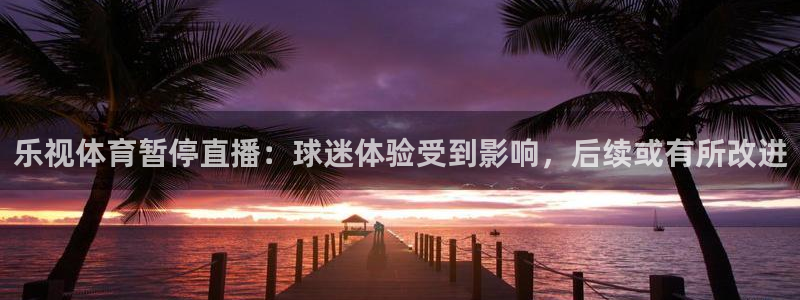 乐视体育暂停直播：球迷体验受到影响，后续或有所改进